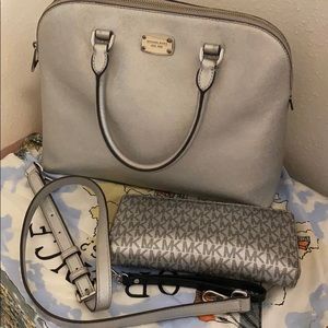 Michael Kors purse with wallet